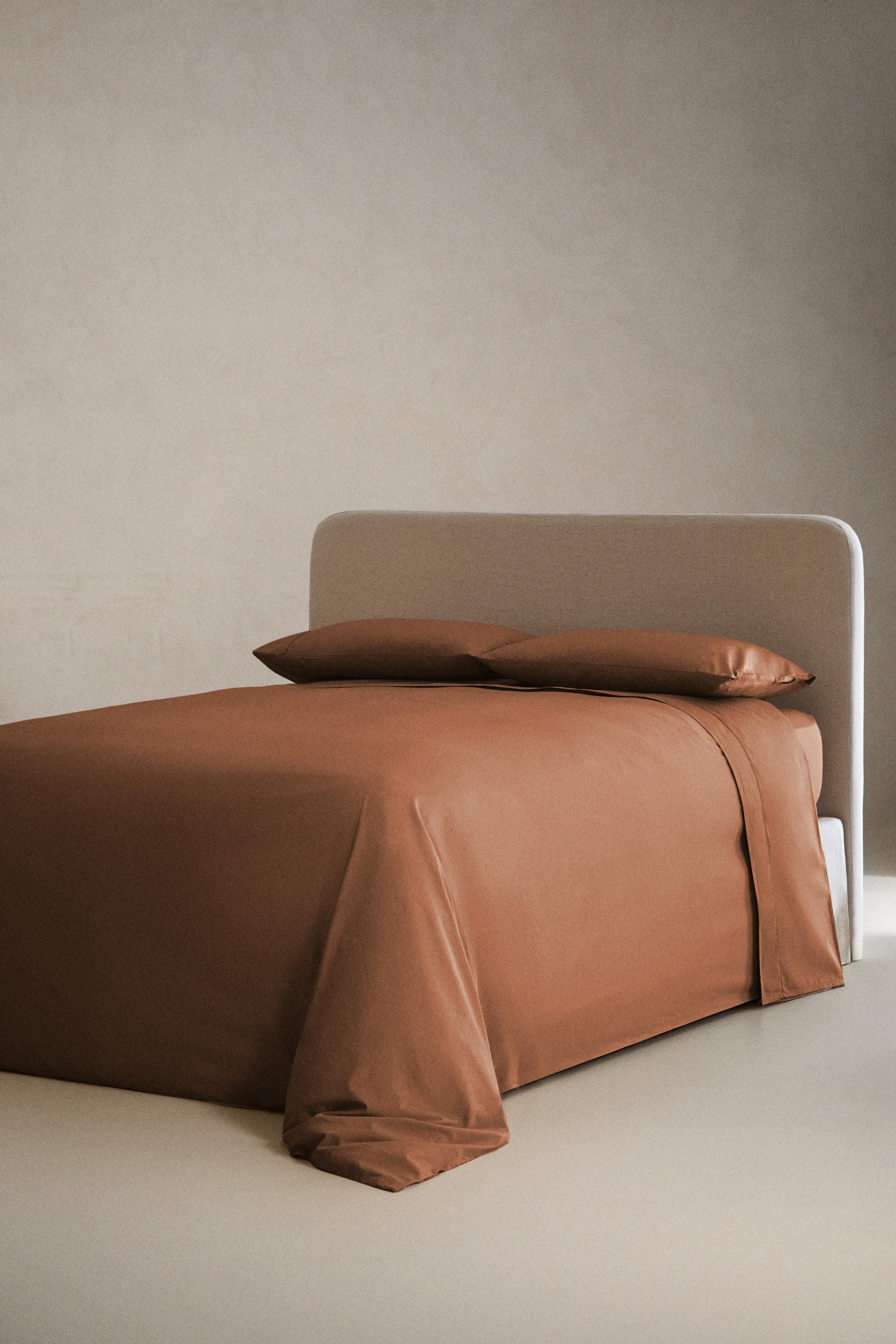 PERCALE COTTON FITTED SHEET | 15.7" THICK (300 THREAD COUNT)